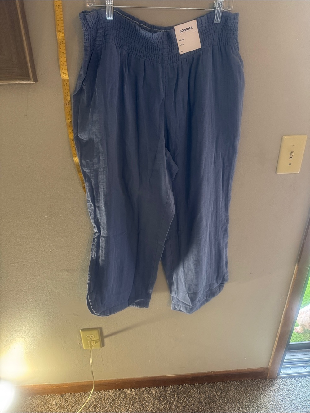 Sonoma Relaxed Pull-On Joggers in Slate Blue - Picture 4 of 12